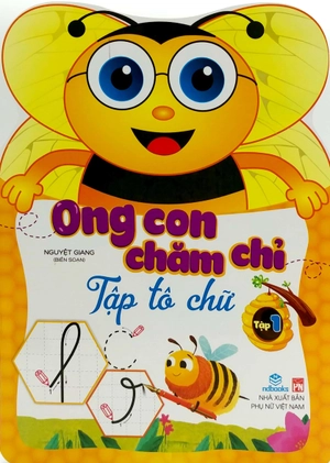 bộ ong con chăm chỉ - tập tô chữ - tập 1 - Ảnh 2