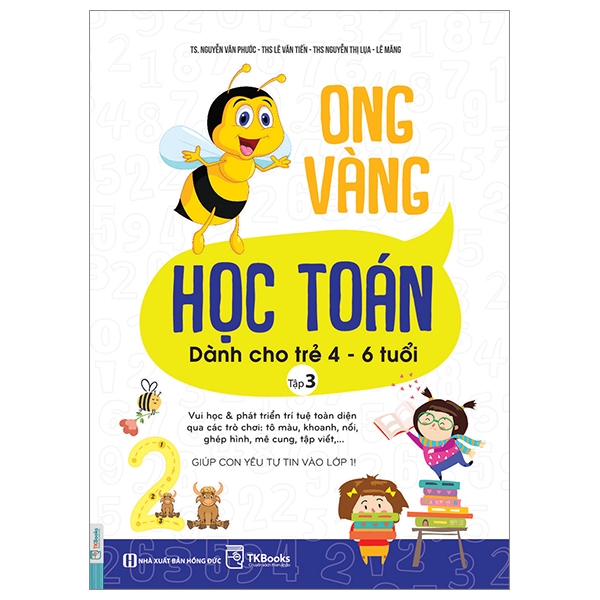 bộ ong vàng học toán dành cho trẻ 4-6 tuổi - tập 3