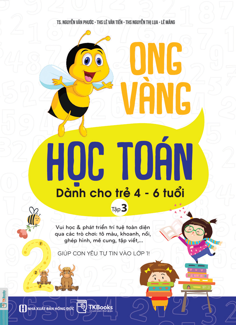 bộ ong vàng học toán dành cho trẻ 4-6 tuổi - tập 3 - Ảnh 2