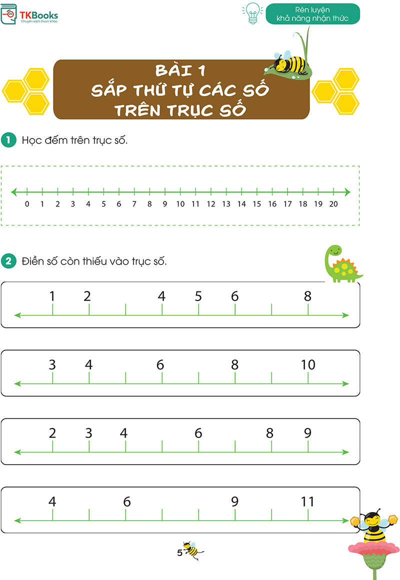 bộ ong vàng học toán dành cho trẻ 4-6 tuổi - tập 3 - Ảnh 3