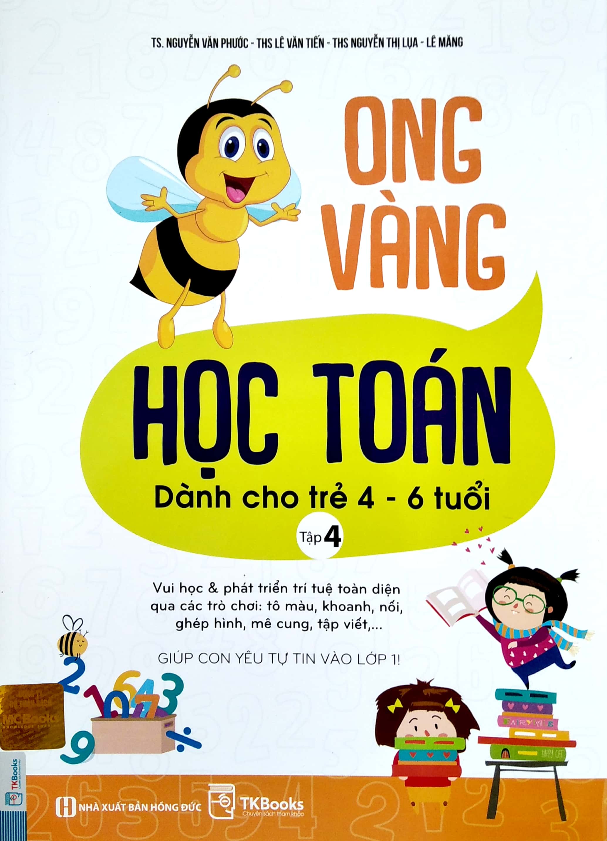 bộ ong vàng học toán dành cho trẻ 4-6 tuổi - tập 4 - Ảnh 2