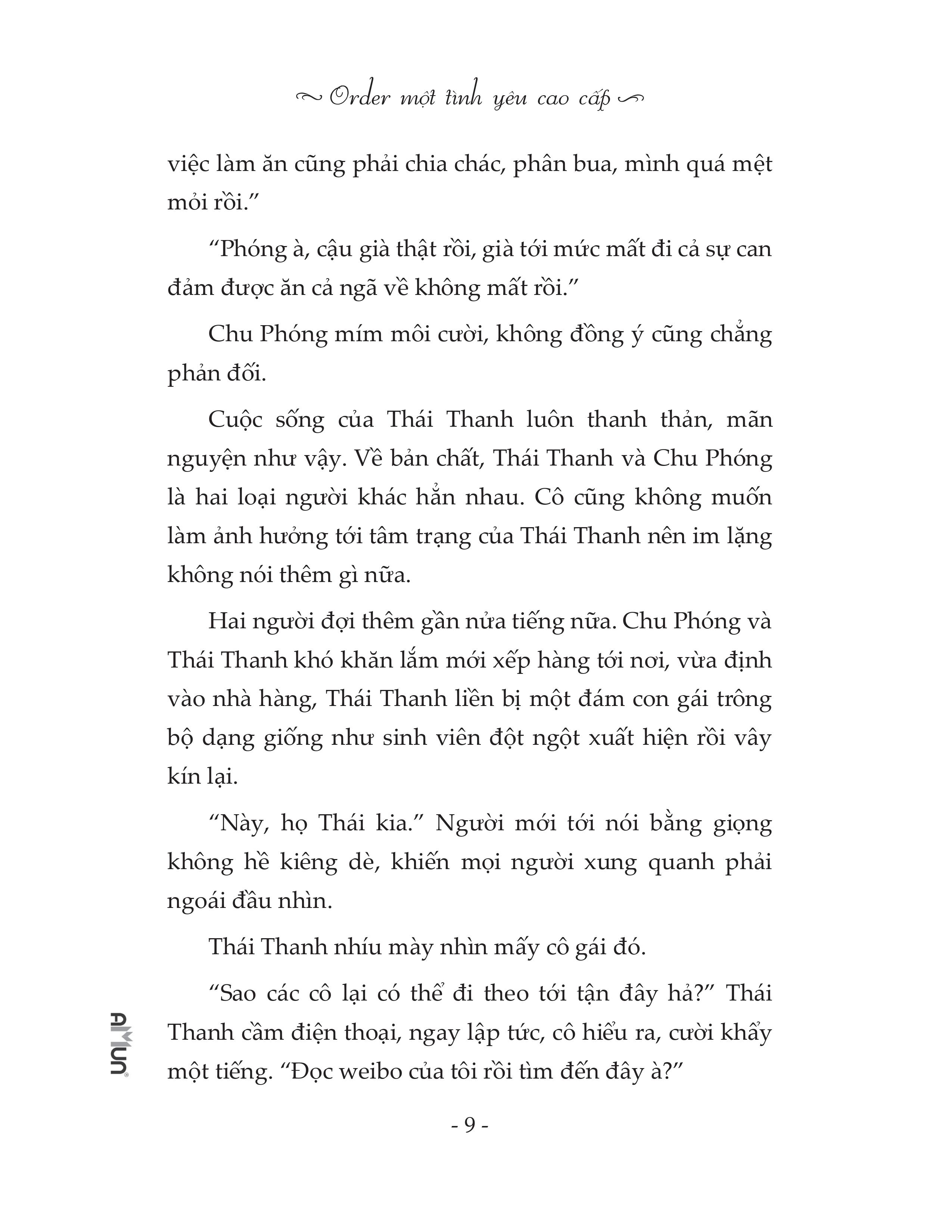 bộ order một tình yêu cao cấp - tập 2 - Ảnh 7