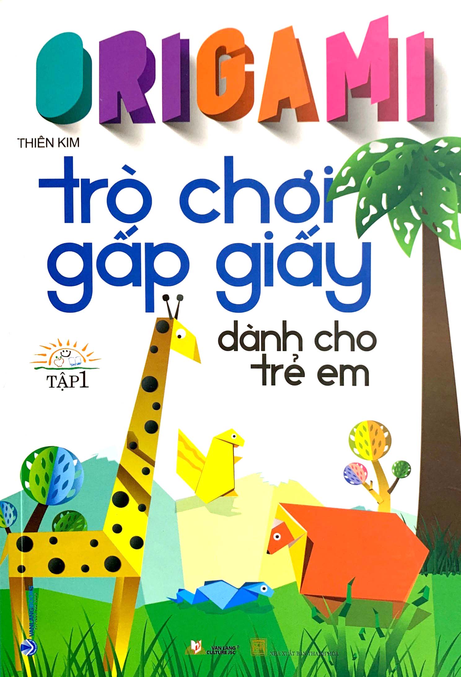 bộ origami trò chơi gấp giấy dành cho trẻ em - tập 1 (tái bản 2023) - Ảnh 2