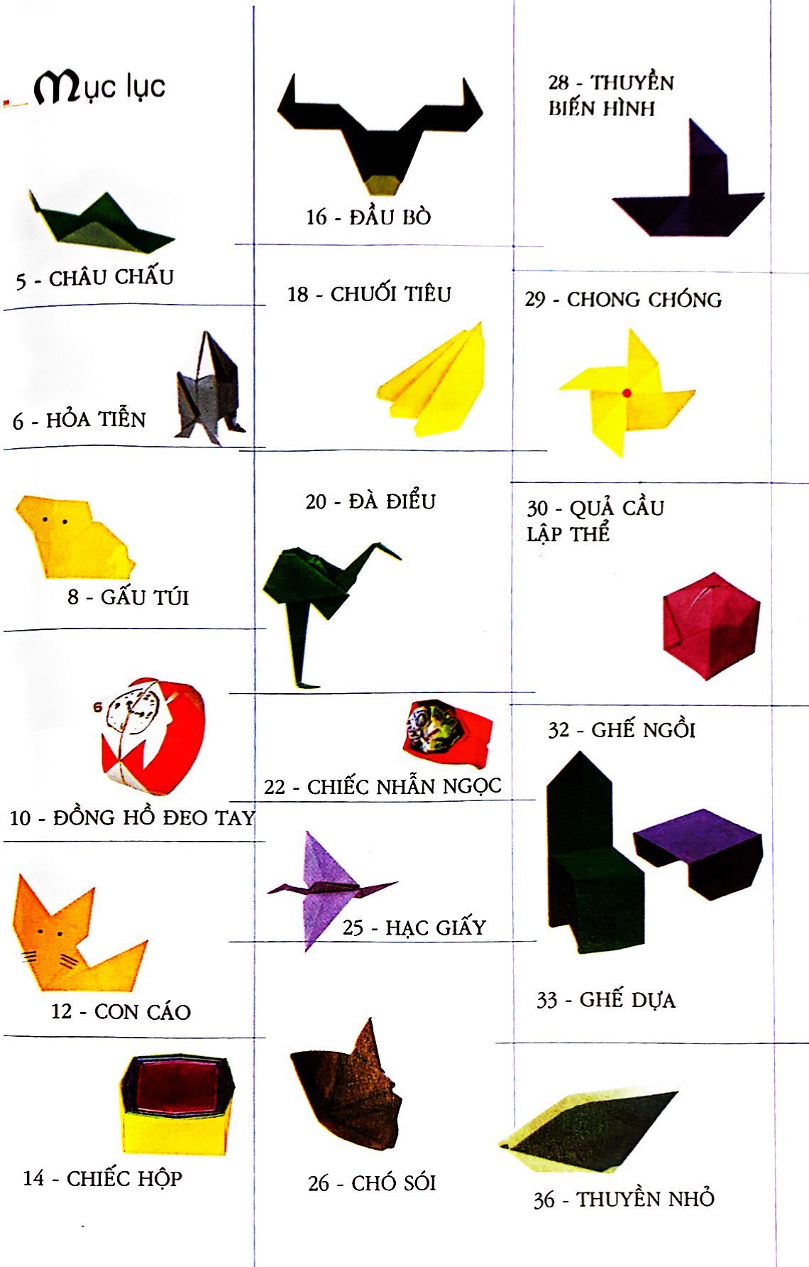 bộ origami trò chơi gấp giấy dành cho trẻ em - tập 1 (tái bản 2023) - Ảnh 3