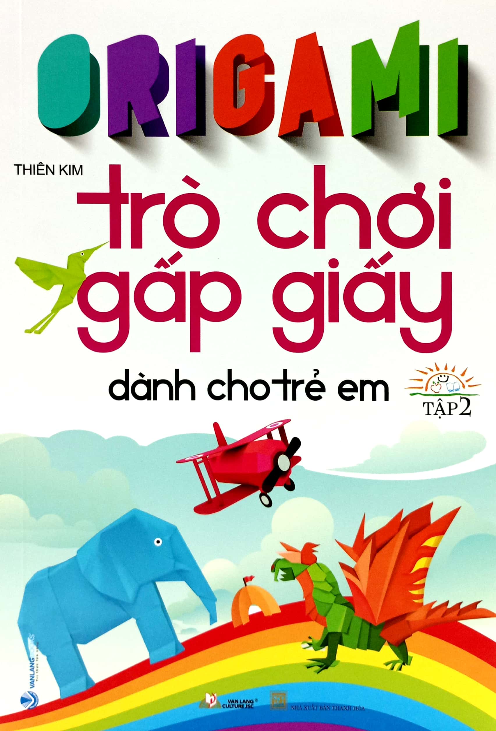 bộ origami trò chơi gấp giấy dành cho trẻ em - tập 2 (tái bản 2023) - Ảnh 2