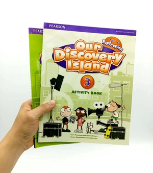 bộ our discovery island british pbk 3 w/cdrom + pin code value pack - Ảnh 9