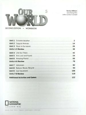 bộ our world 2nd edition ame 5 workbook - Ảnh 3