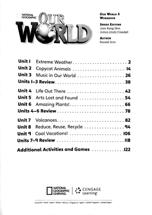 bộ our world 5 workbook - Ảnh 3