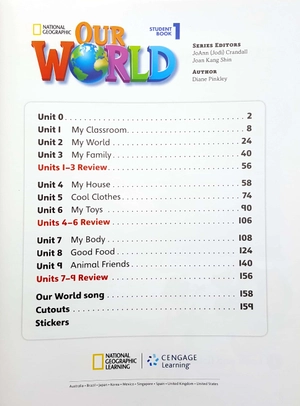 bộ our world ame 1 student book + student cdrom - Ảnh 3