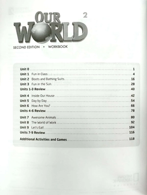 bộ our world american english 2 workbook 2nd edition - Ảnh 3