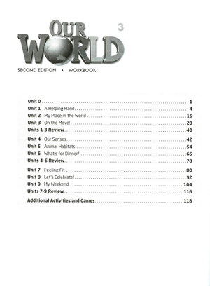 bộ our world american english 3 workbook 2nd edition - Ảnh 3