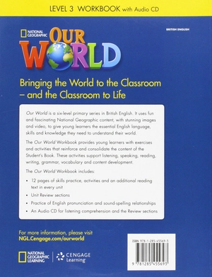 bộ our world british english level 3: workbook with audio cd - Ảnh 3