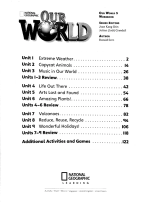 bộ our world british english level 5: workbook with audio cd - Ảnh 3