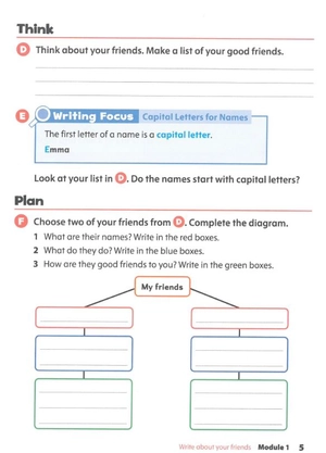 bộ oxford discover 2nd edition: level 1: writing and spelling book - Ảnh 5