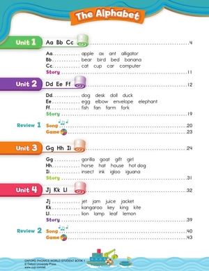 bộ oxford phonics world refresh 1 students book