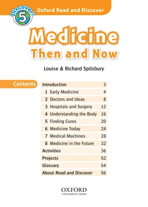 bộ oxford read and discover 5 medicine then and now - Ảnh 4
