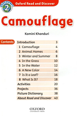 bộ oxford read and discover: level 2: camouflage - Ảnh 4
