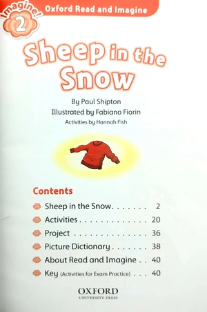 bộ oxford read and imagine 2: sheep in the snow - Ảnh 4