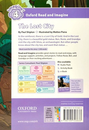 bộ oxford read and imagine 4: the lost city - Ảnh 8