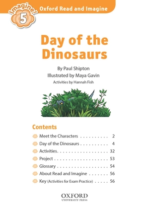 bộ oxford read and imagine 5: day of the dinosaurs - Ảnh 4
