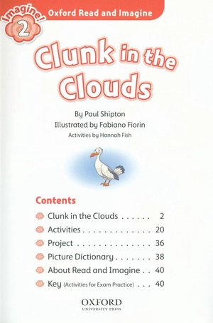 bộ oxford read and imagine: level 2: clunk in the clouds - Ảnh 3