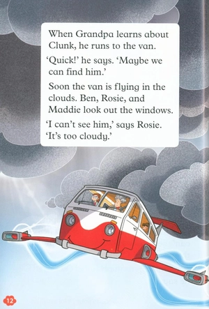 bộ oxford read and imagine: level 2: clunk in the clouds - Ảnh 4