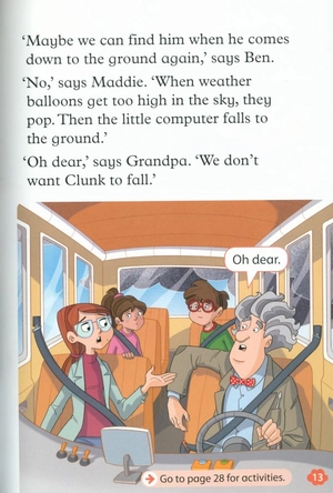 bộ oxford read and imagine: level 2: clunk in the clouds - Ảnh 5