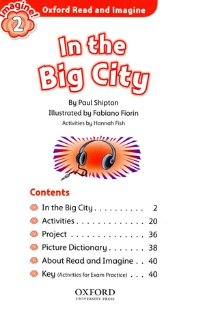 bộ oxford read and imagine: level 2: in the big city - Ảnh 4