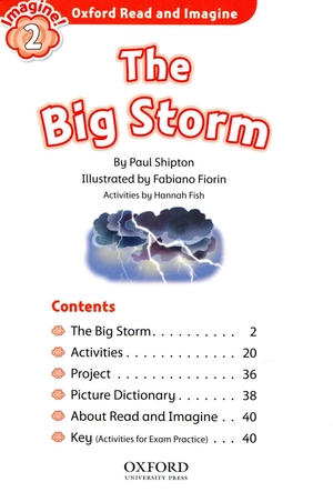 bộ oxford read and imagine: level 2: the big storm - Ảnh 4