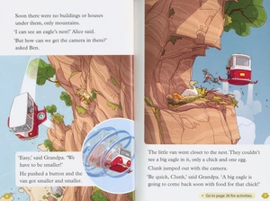 bộ oxford read and imagine: level 3: the eagle's nest - Ảnh 4