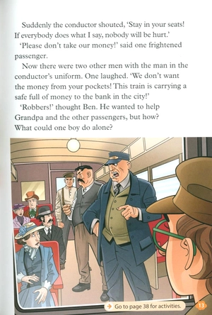 bộ oxford read and imagine: level 5: trouble on the eastern express - Ảnh 5
