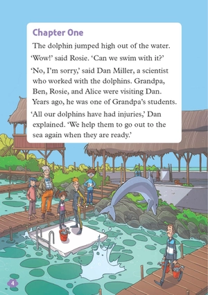 bộ oxford read & imagine: level 4: swimming with dolphins - Ảnh 4