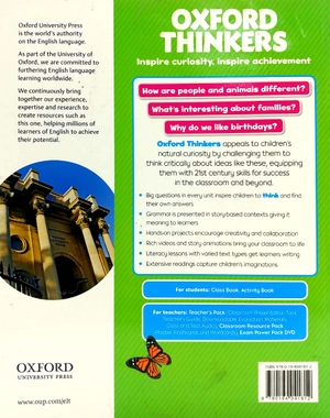 bộ oxford thinkers: level 1: class book - Ảnh 6