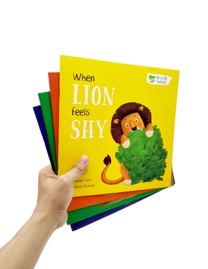 bộ pack of 4 my feelings storybooks - Ảnh 8