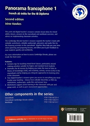 bộ panorama francophone 1 teacher's resource with cambridge elevate: french ab initio for the ib diploma (french edition) - Ảnh 6