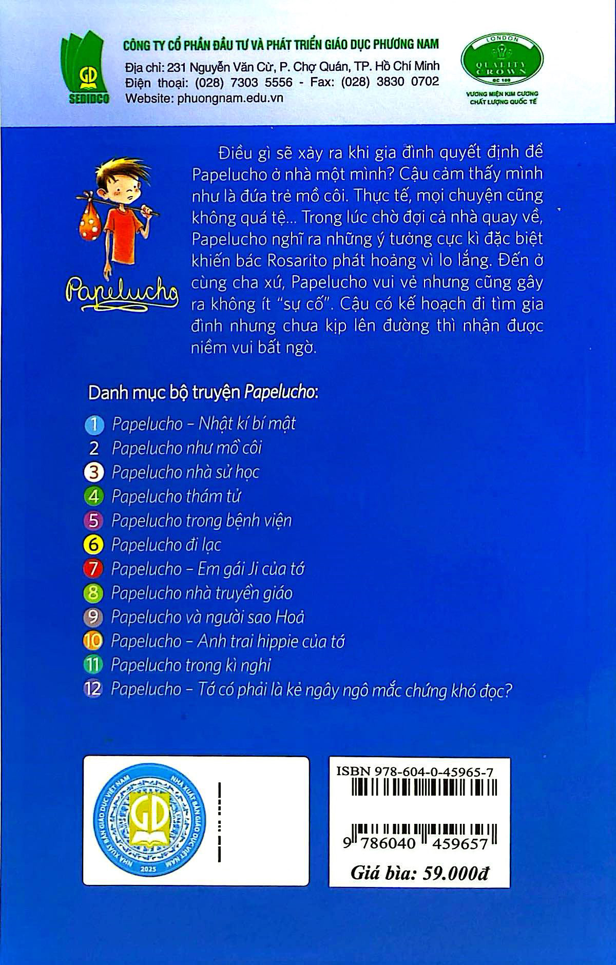 Bo
						
										
										Papelucho - Tap 2 - Nhu Mo Coi - Doc Quyen Fahasa - Ảnh 6