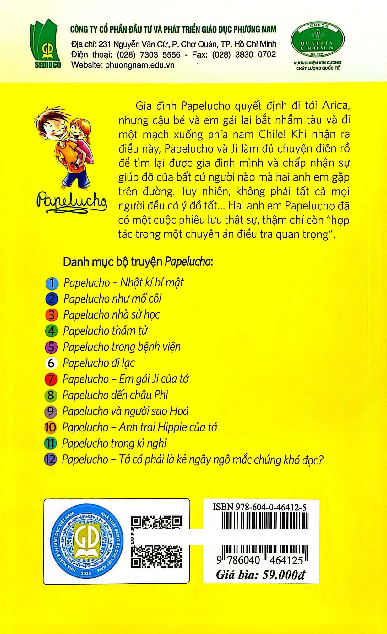 Bộ
Papelucho - Tập 6 - Đi Lạc - Độc Quyền Fahasa - Ảnh 7