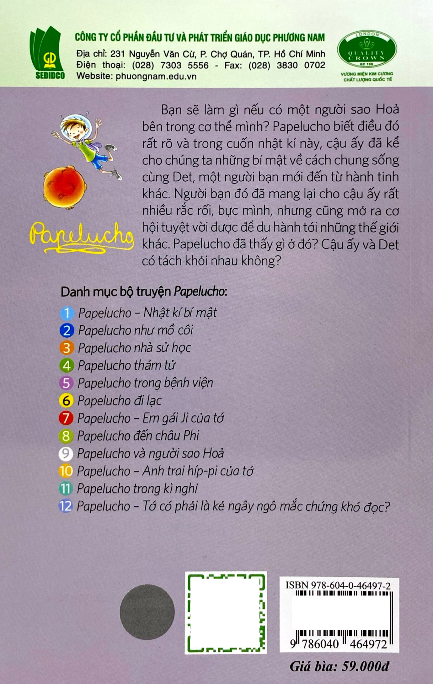 Bộ
						
										
										Papelucho - Tập 9 - Và Người Sao Hỏa - Độc Quyền Fahasa - Ảnh 8