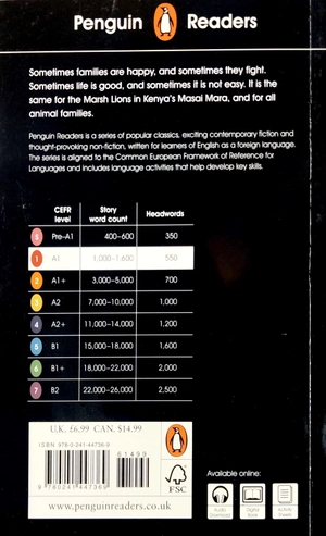 bộ penguin readers level 1: bbc dynasties: lions - Ảnh 7