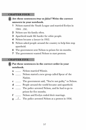 bộ penguin readers level 2: the extraordinary life of nelson mandela (elt graded reader) - Ảnh 8