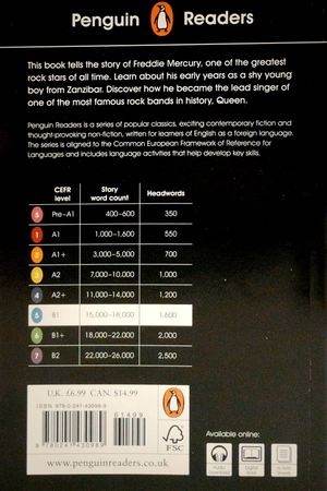 bộ penguin readers level 5: freddie mercury - Ảnh 6