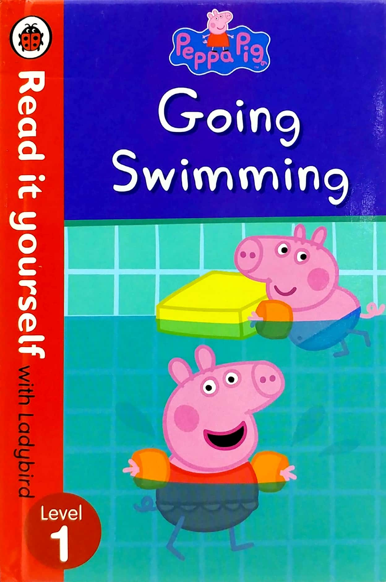bộ peppa pig: going swimming hb – read it yourself with ladybird level 1 - Ảnh 2