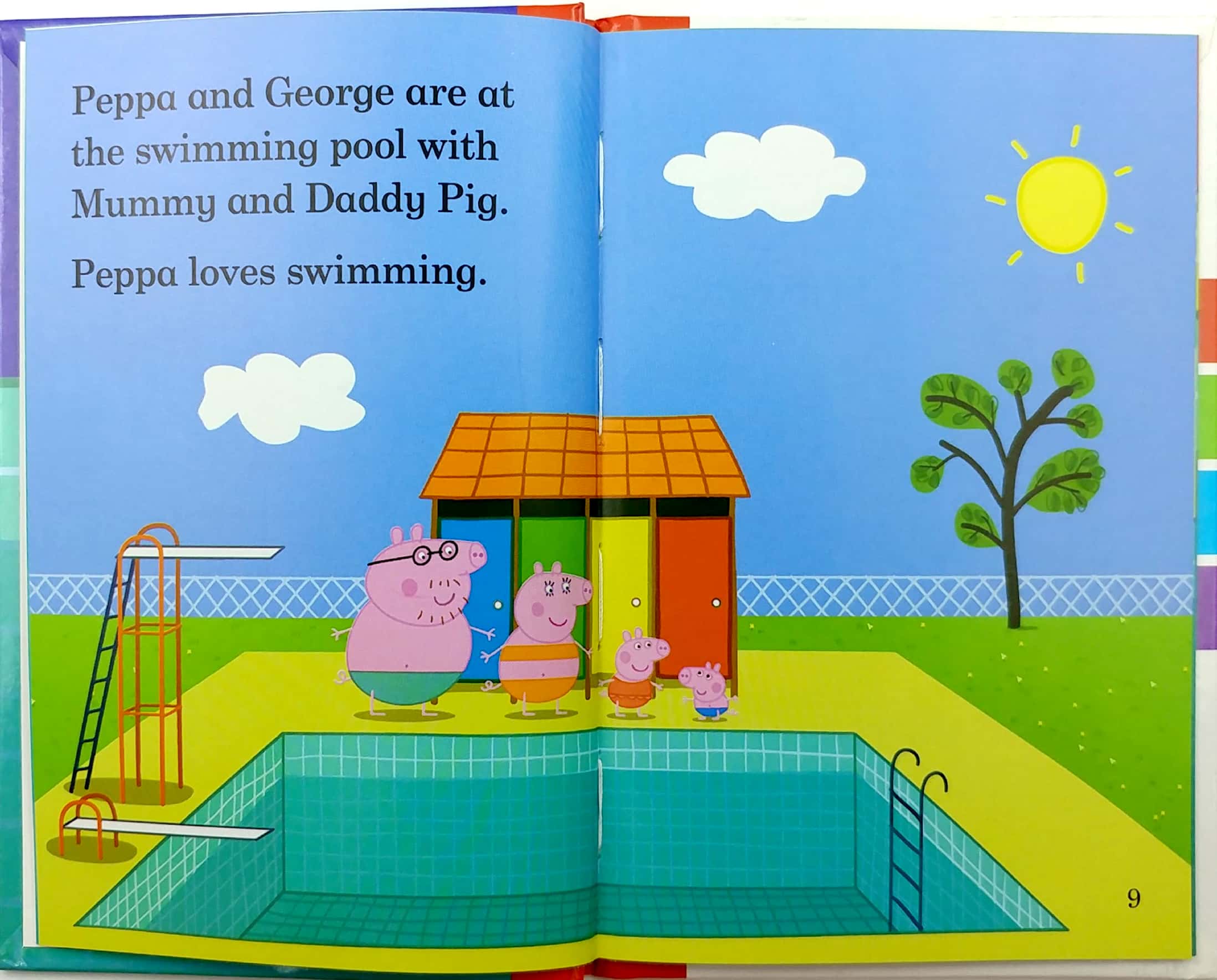 bộ peppa pig: going swimming hb – read it yourself with ladybird level 1 - Ảnh 5