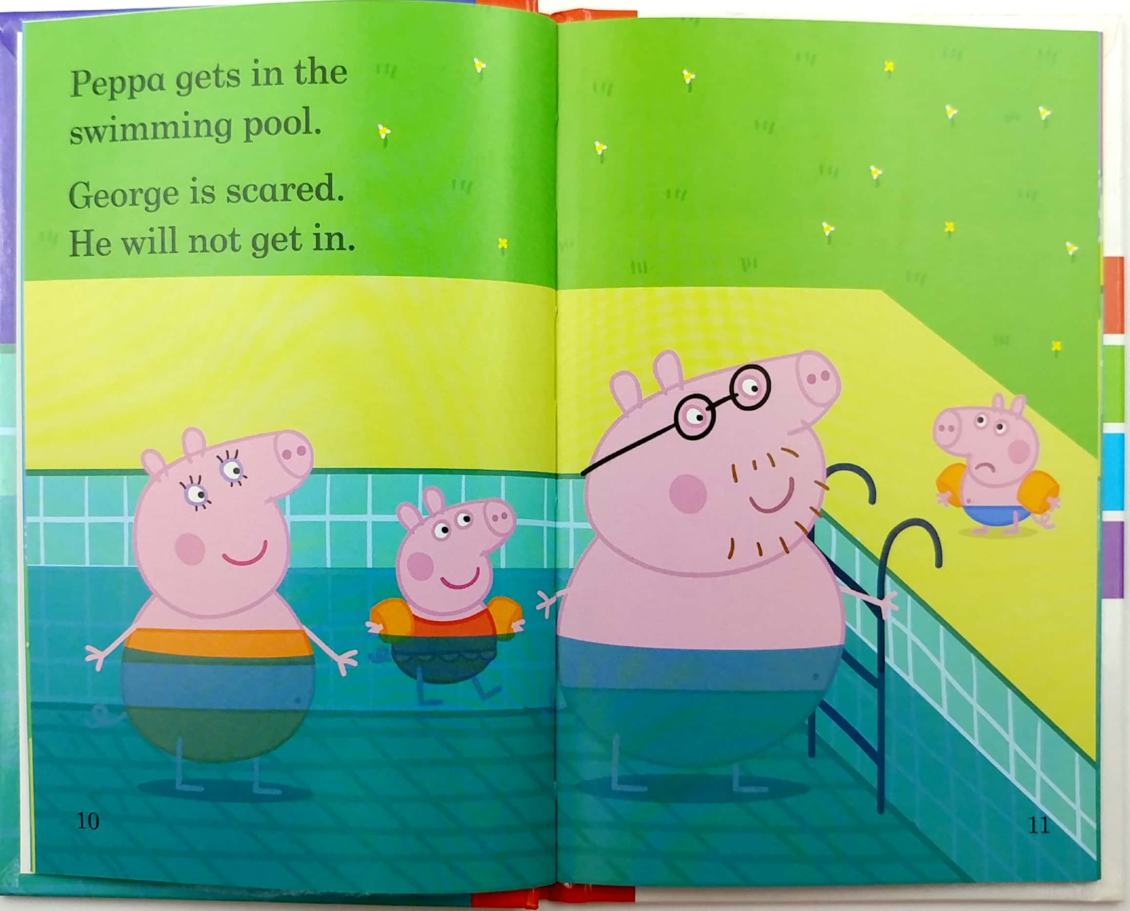 bộ peppa pig: going swimming hb – read it yourself with ladybird level 1 - Ảnh 6