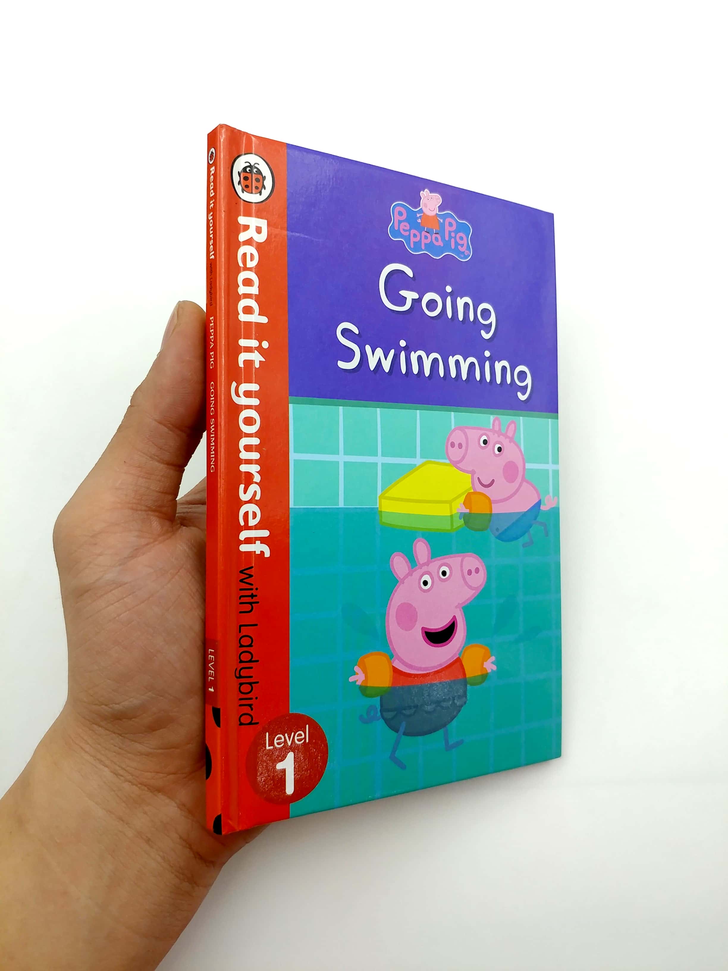 bộ peppa pig: going swimming hb – read it yourself with ladybird level 1 - Ảnh 8