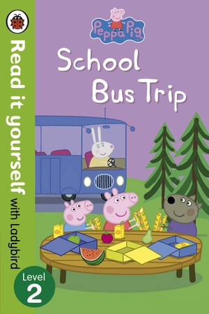 bộ peppa pig: school bus trip - read it yourself with ladybird - Ảnh 2