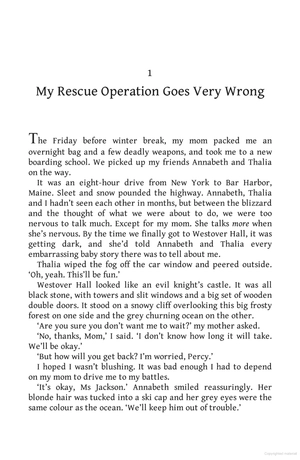 bộ percy jackson and the olympians 3: the titan's curse - Ảnh 2