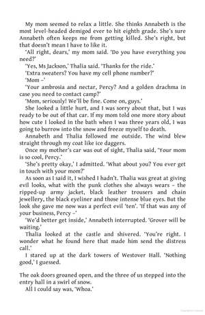 bộ percy jackson and the olympians 3: the titan's curse - Ảnh 3