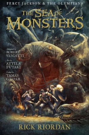 bộ percy jackson and the olympians - the graphic novel book 2: the sea of monsters