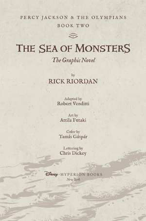 bộ percy jackson and the olympians - the graphic novel book 2: the sea of monsters - Ảnh 4